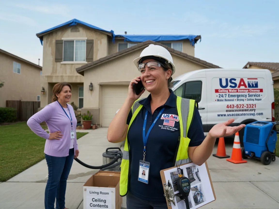 Ceiling Water Damage Restoration Middletown, IL FAQs